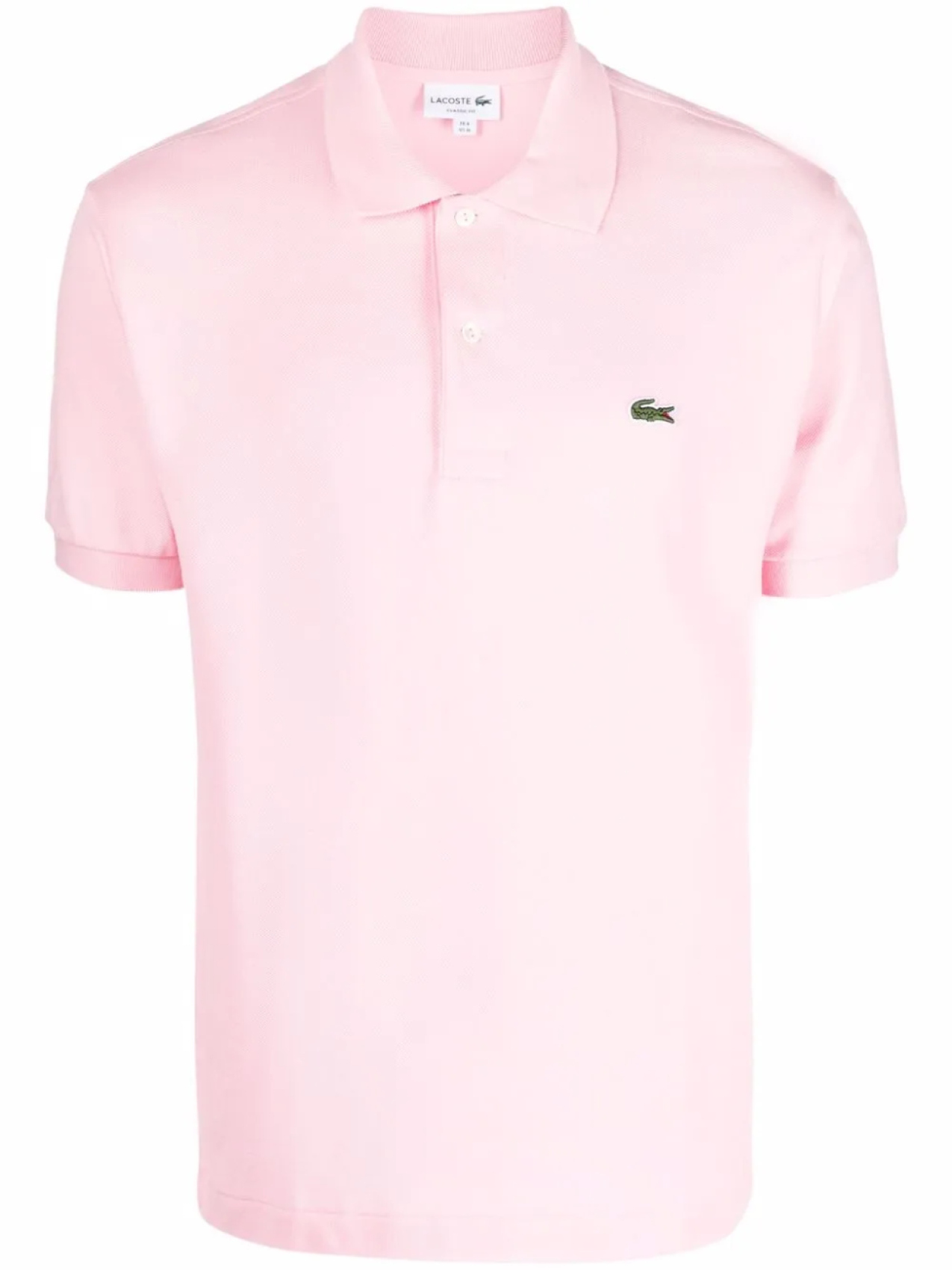 

Рубашка поло с нашивкой-логотипом Lacoste, розовый