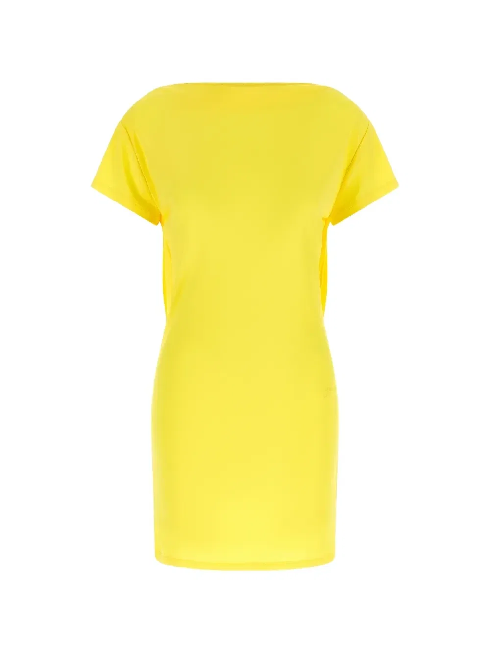 Мини-платье Mistral с драпировкой на спине JACQUEMUS, желтый