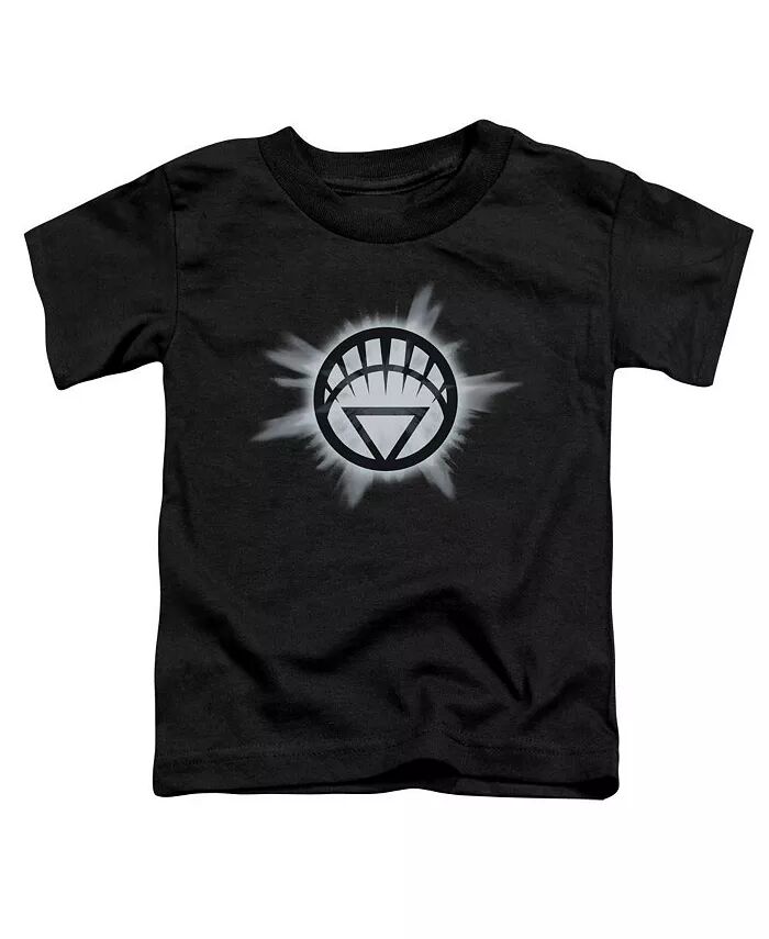 

Футболка/футболка с короткими рукавами для малышей Baby-Girls White Glow Green Lantern, черный
