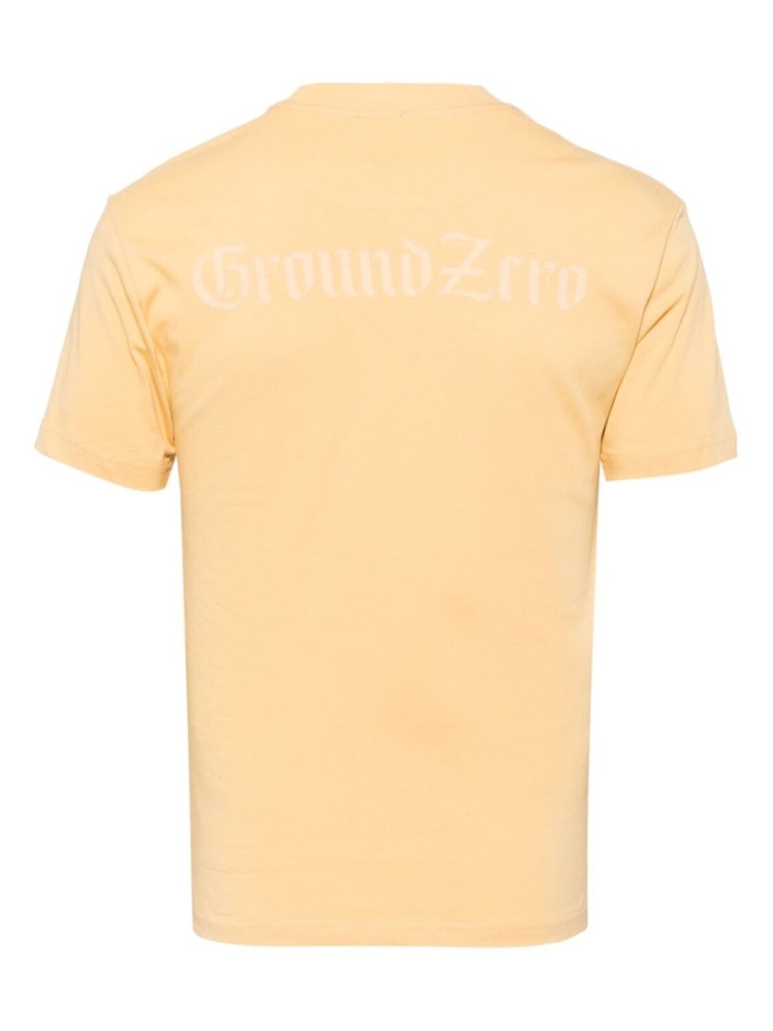 

Ground Zero футболка с логотипом, желтый