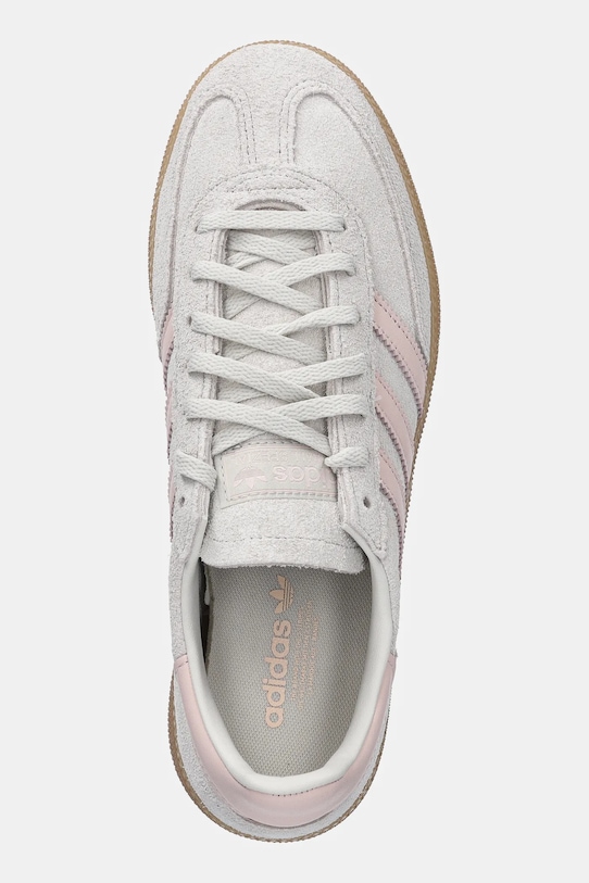 Замшевые кроссовки Handball Spezial Adidas Originals, серый — фото 4