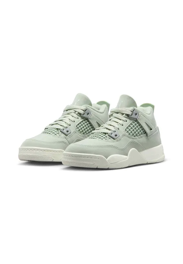 Кроссовки air jordan 4 ps low Jordan, Seafoam Metallic Silver Sail — фото 2