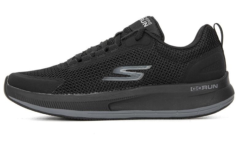 

Кроссовки женские с низким верхом, черные Skechers