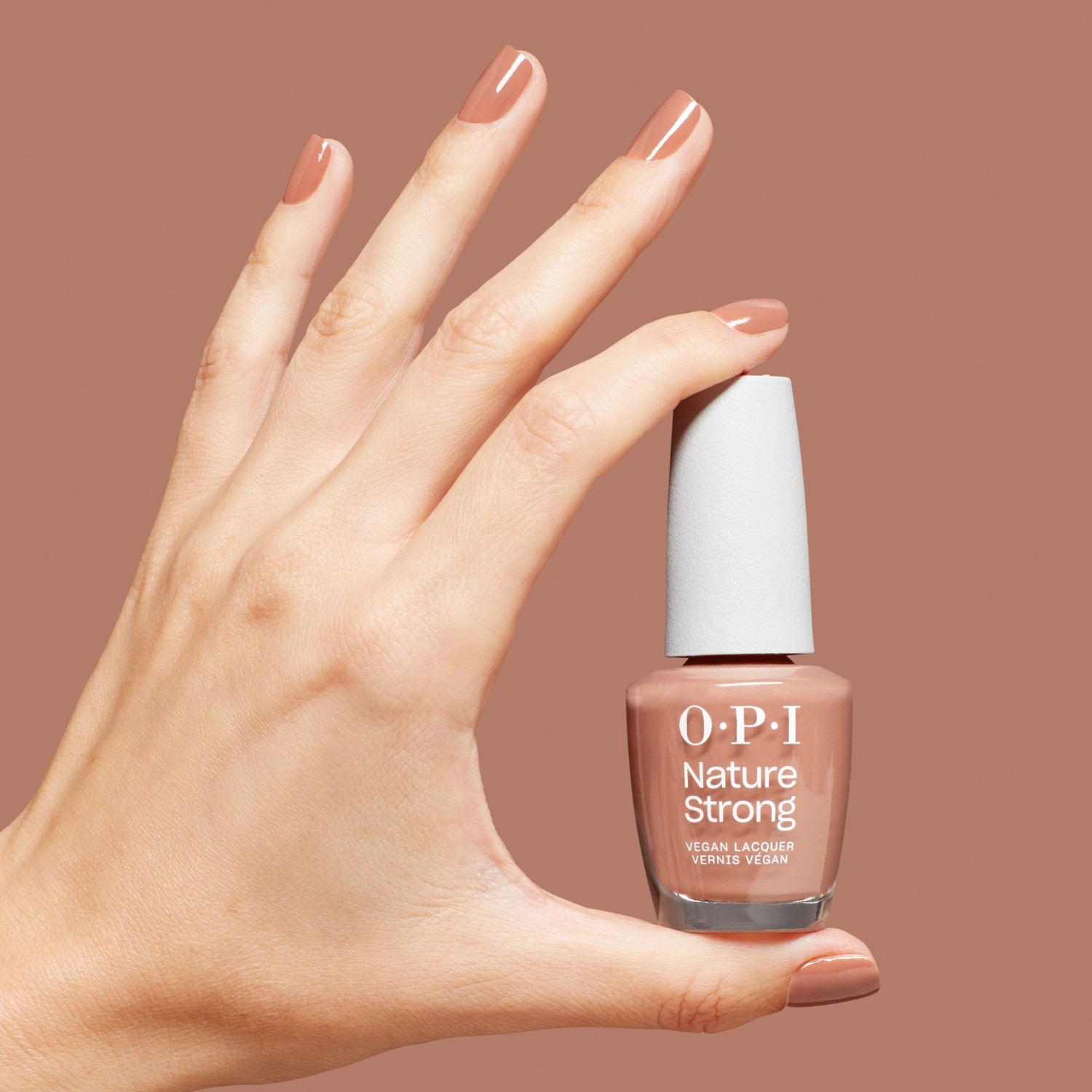 Лак для ногтей nature strong vegan Opi, rooting for hue, объем 15 мл — фото 4