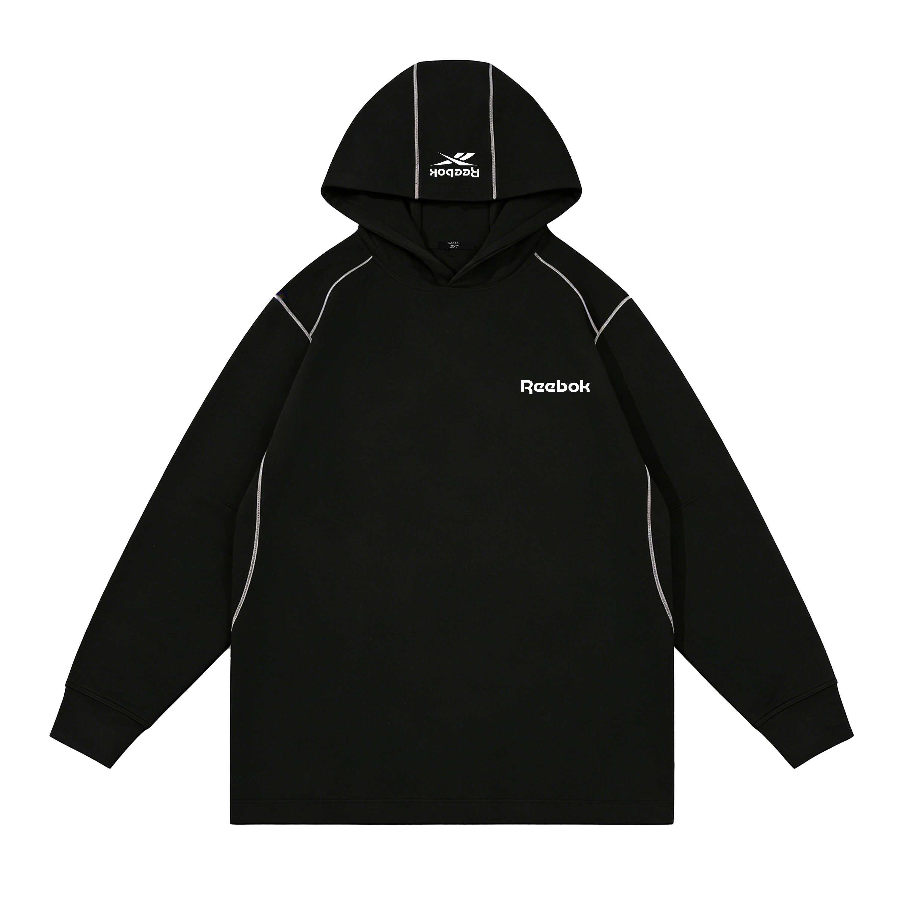 

Футболка Unisex Hooded Moderate Heavyweight Reebok, хаки зеленый