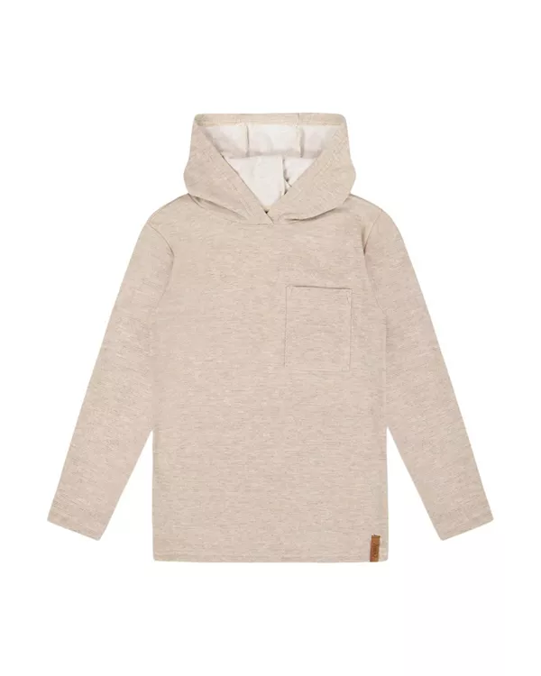 

Детская толстовка с длинными рукавами из очень мягкого трикотажа с начесом. Deux Par Deux, серый