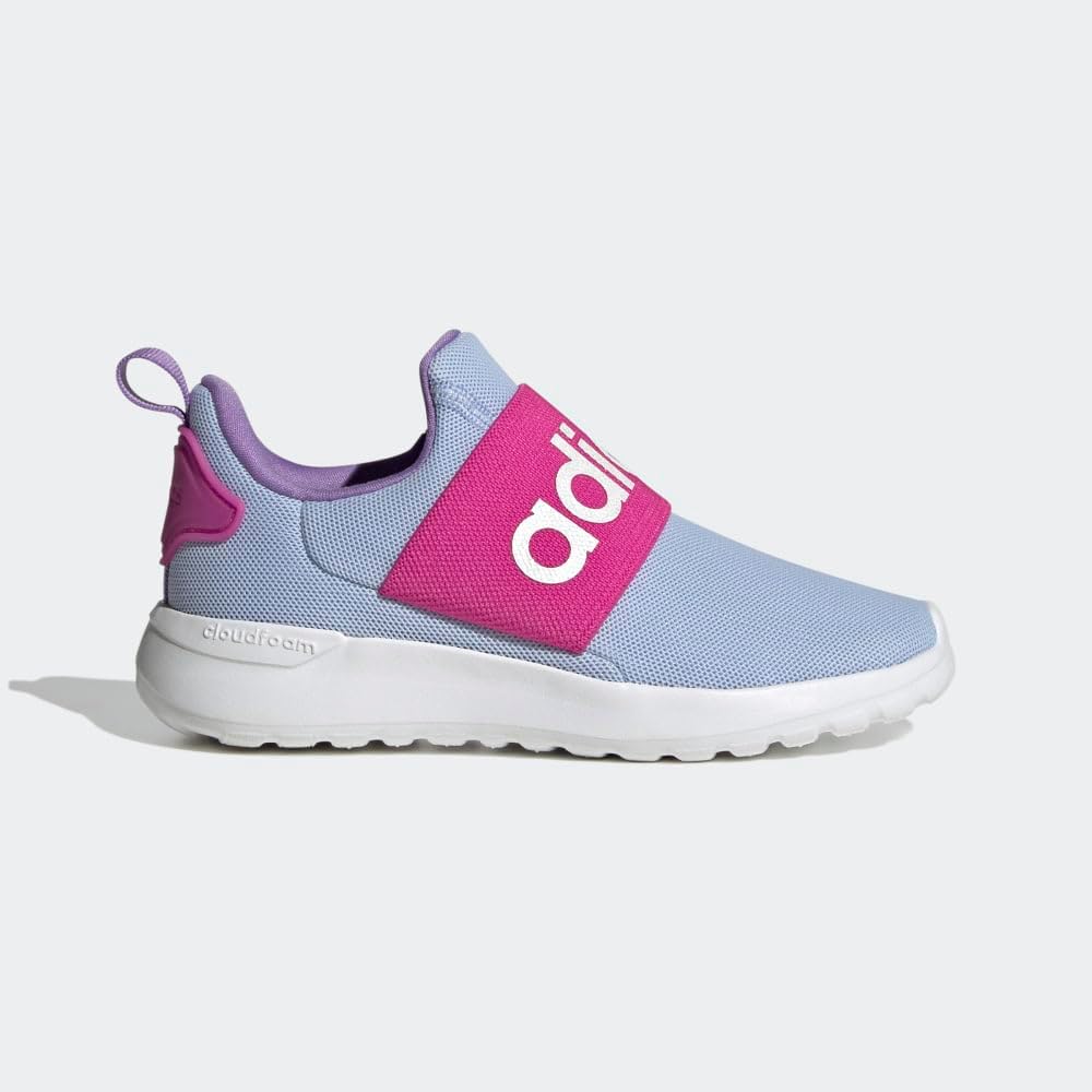 Беговые кроссовки Adidas Lite Racer Adapt 4.0, фиолетовый/голубой — фото 3