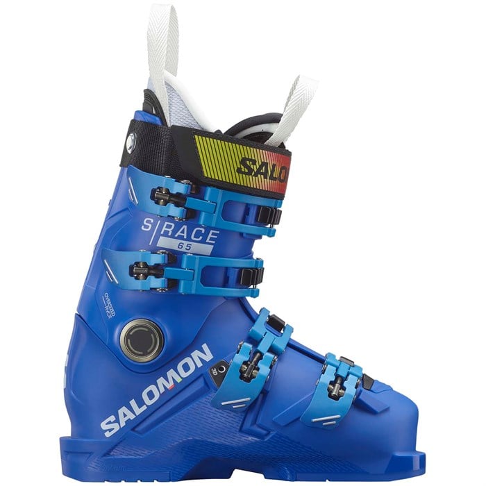 

Горнолыжные ботинки S/Race 65 - детские, 2026 г. Salomon, Race Blue / White / Process Blue