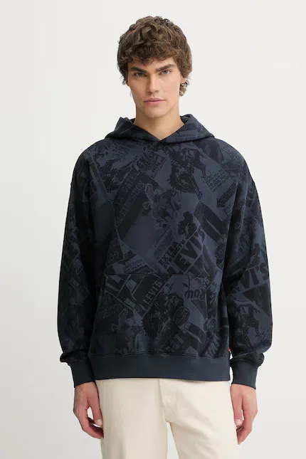Худи SUNSET GRAPHIC HOODIE Levi's, синий