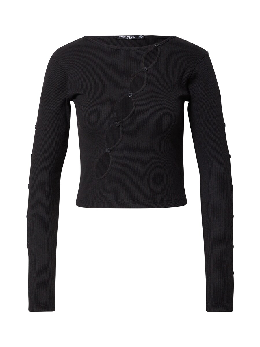 

Лонгслив Nasty Gal Shirt, черный
