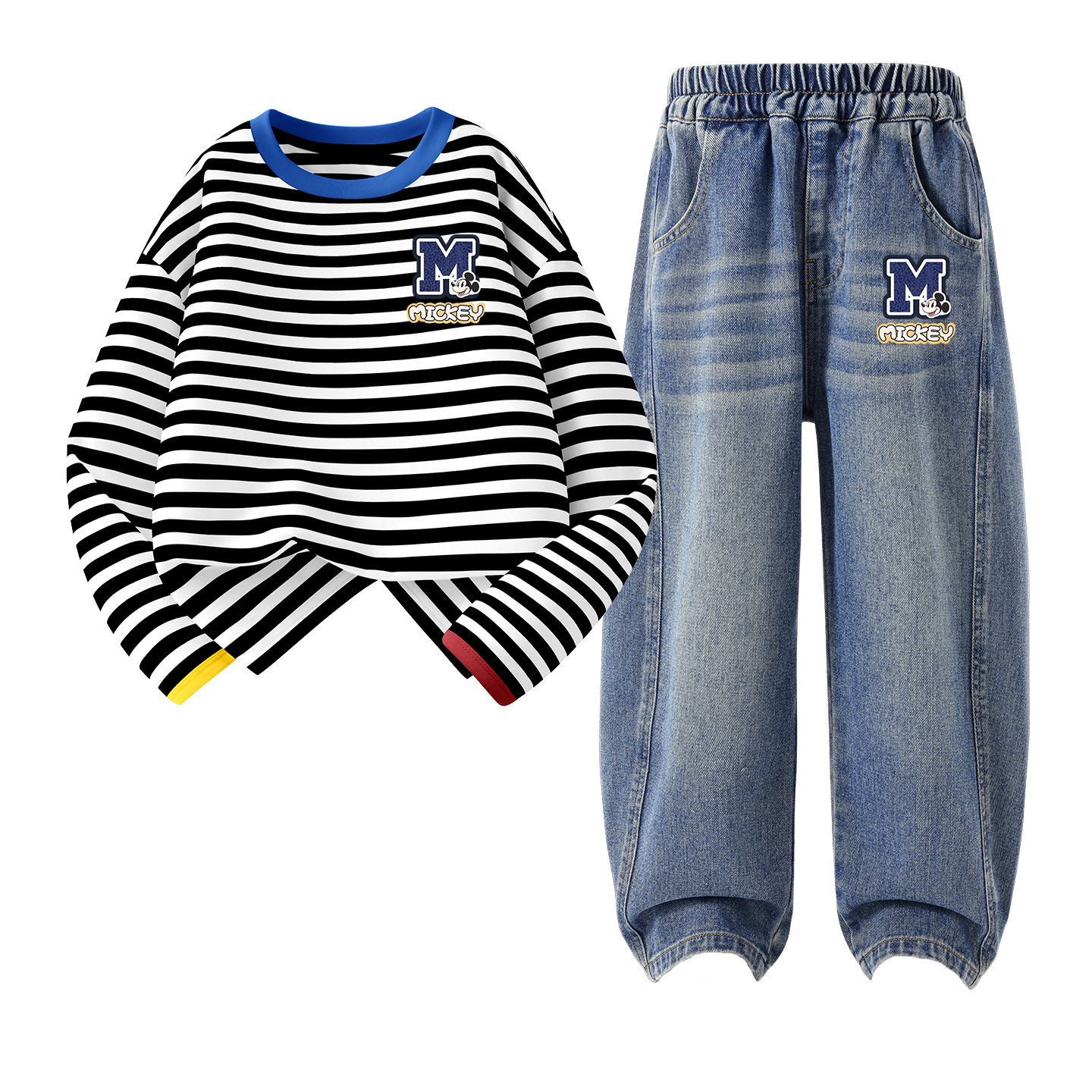 

Детская повседневная спортивная одежда Disney, белый