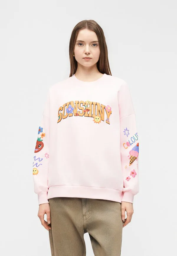 

Толстовка большого размера pcdinna Pieces, Pink, Розовый, Толстовка большого размера pcdinna Pieces, Pink