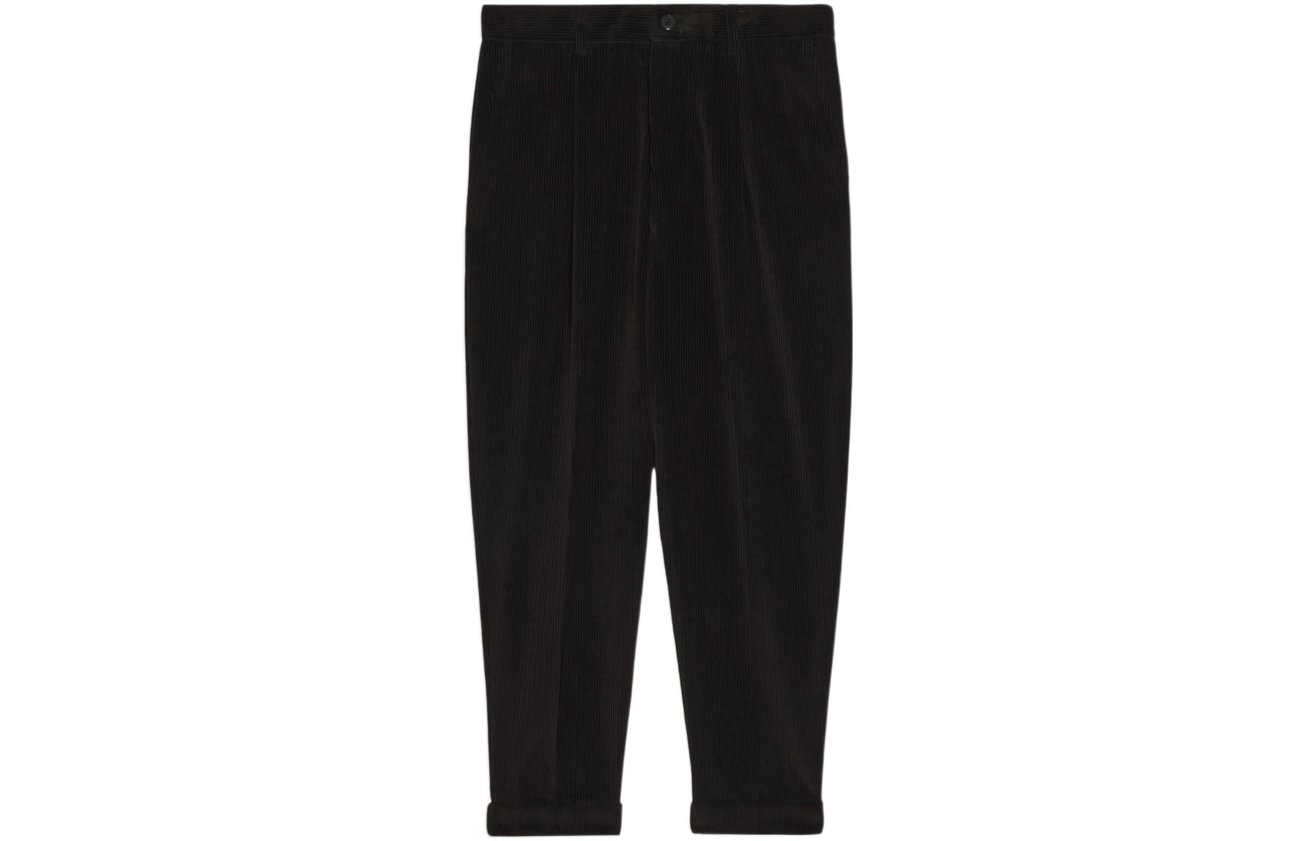 

Черные зауженные брюки Carrot Oversized AMIPARIS