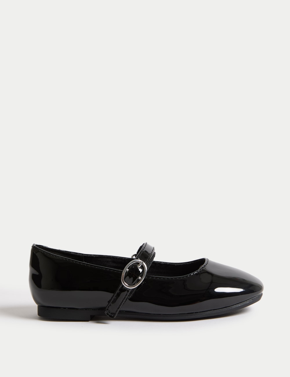 

Детские лакированные балетки Marks & Spencer, черный