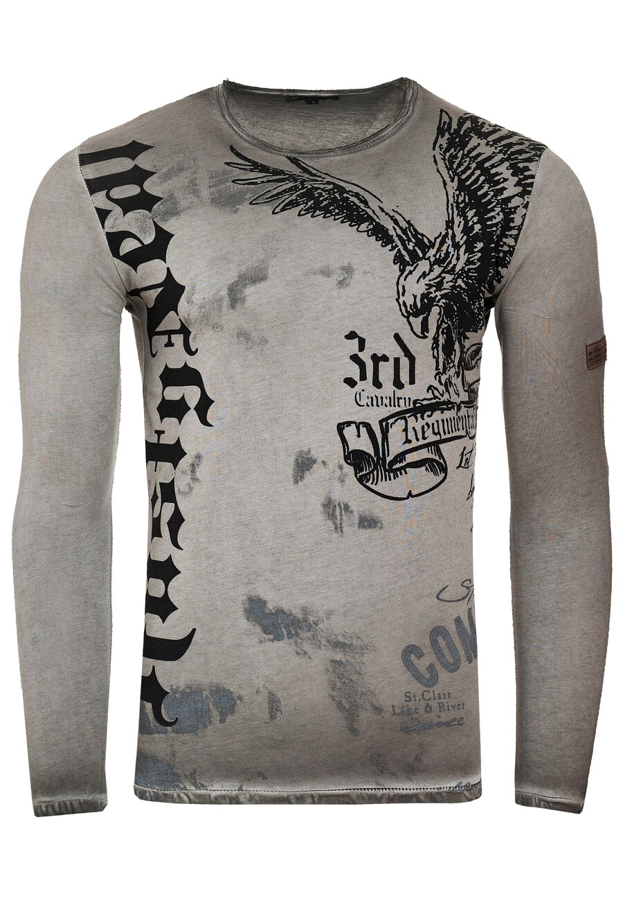 

Лонгслив Rusty Neal Shirt, серый