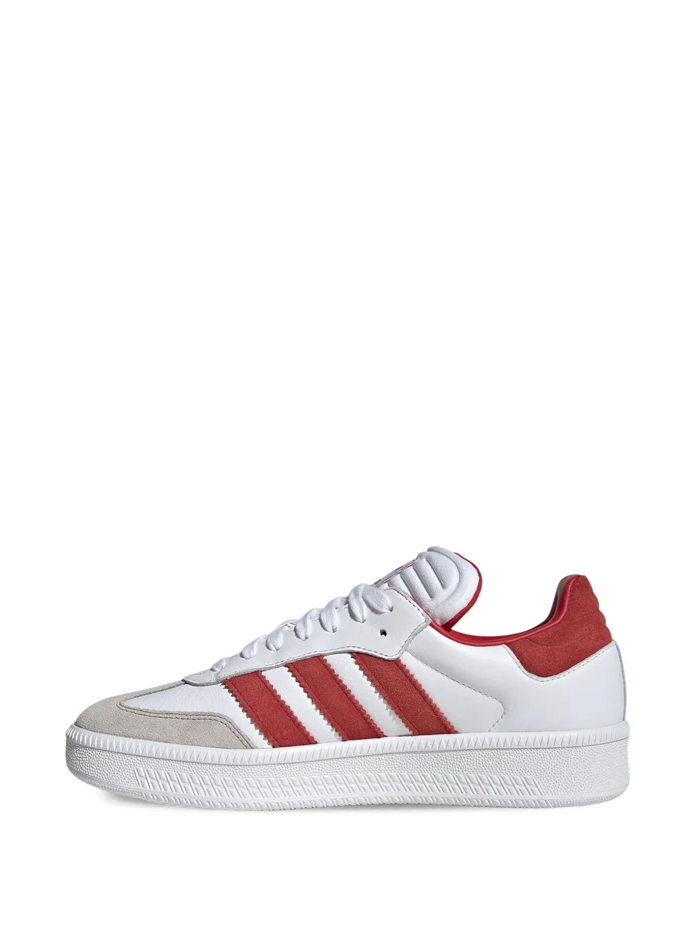 Кроссовки Samba XLG с полосками, низкие Adidas, белый — фото 2