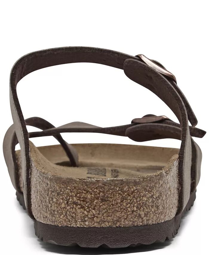 Женские повседневные сандалии Mayari Birko-Flor от Finish Line Birkenstock, коричневый — фото 4