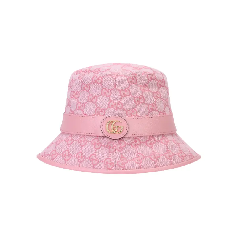 

GUCCI Хлопковая панама с принтом, Pink
