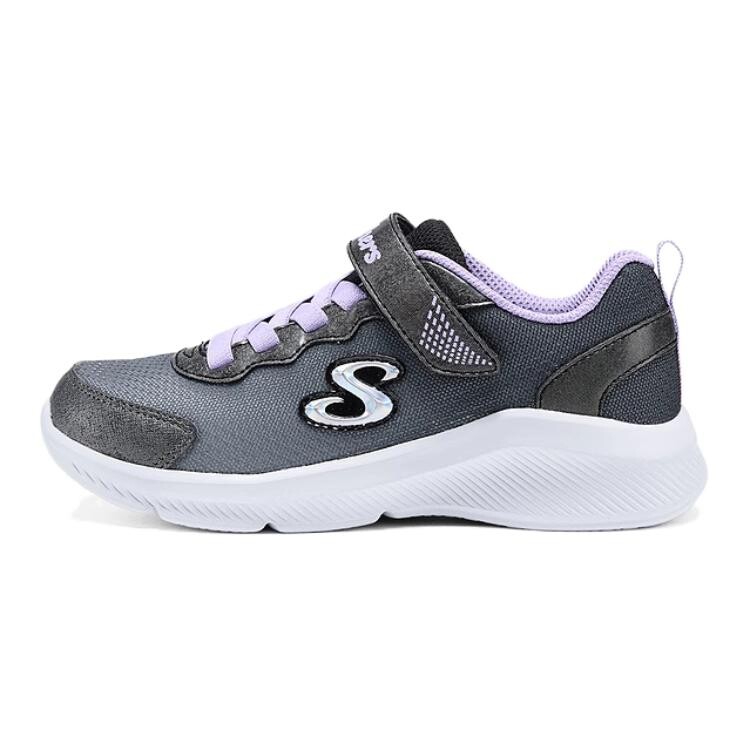 

Детская повседневная обувь для детей, кроссовки, кроссовки Skechers Kids, цвет Black/Lavender