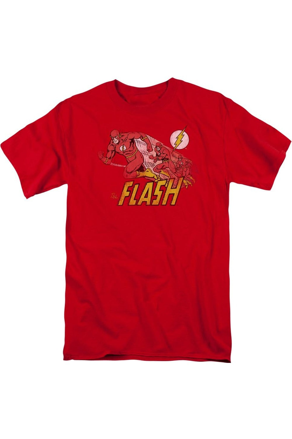 

Футболка с коротким рукавом для взрослых DC Comics Flash Crimson Comet Gildan