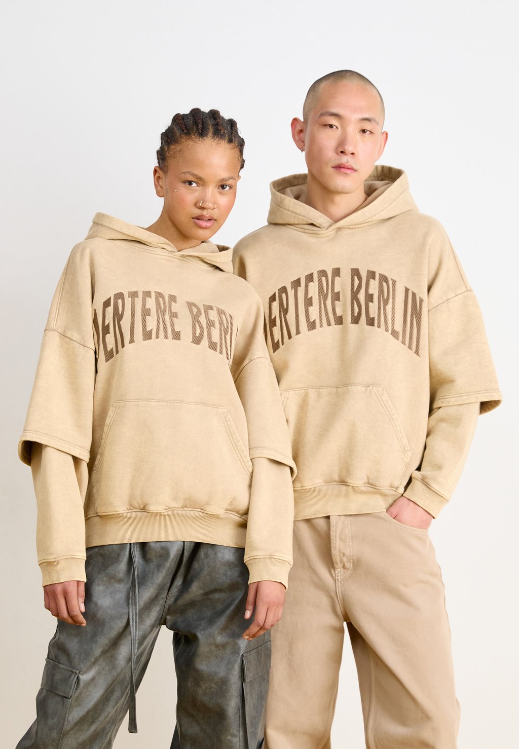 

Толстовка с капюшоном DUNE HOODIE UNESEX Vertere Berlin, песочный