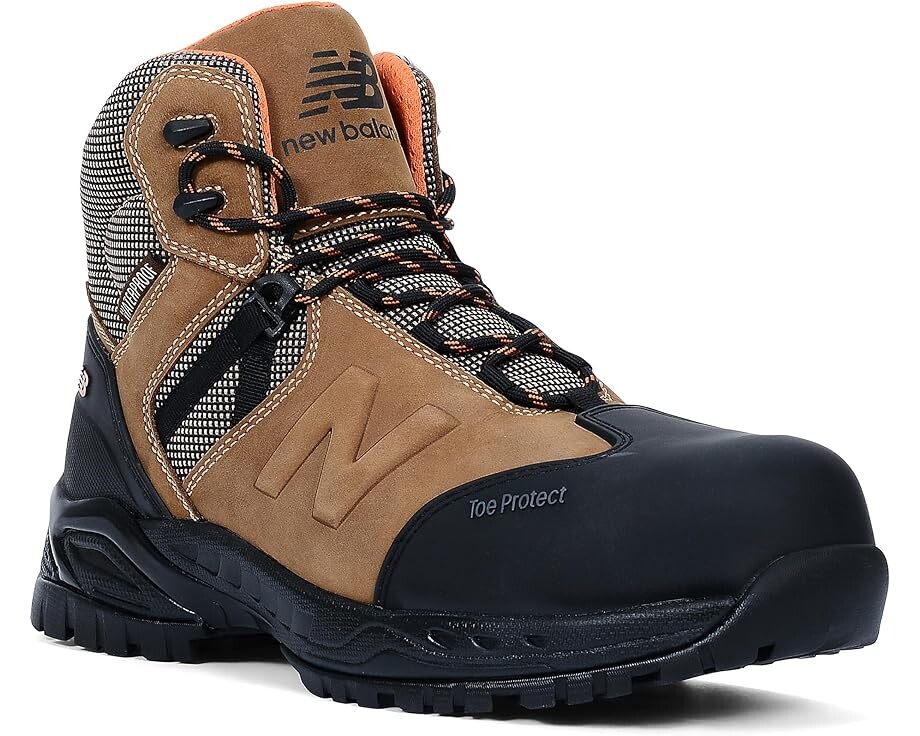 

Ботинки New Balance Work & Safety Allsite Waterproof Comp Toe EH PR SR, цвет Brown/Black