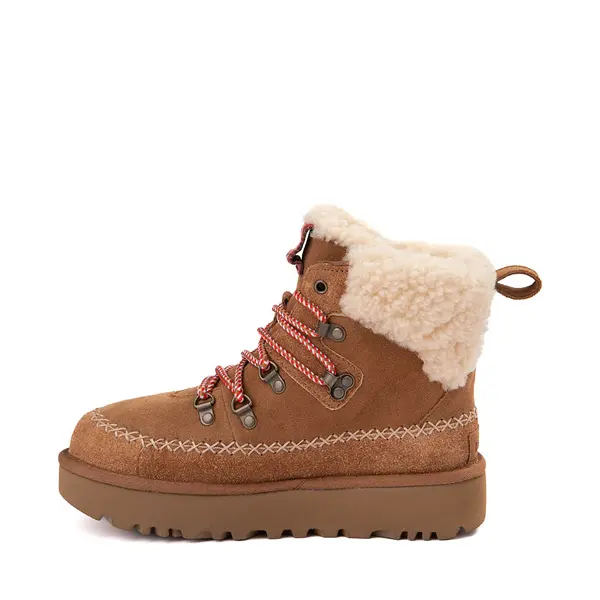 Ботинки женские UGG Classic Alpine, коричневый