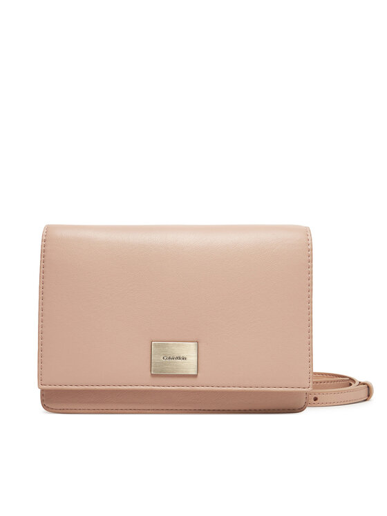 

Сумочка Hardware Flap Crossbody K60K612967 Calvin Klein, розовый
