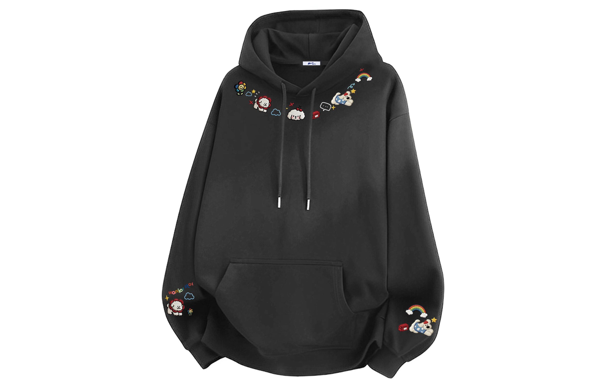 

Свитшот Unisex Cloud Sail Collection WARRIOR, темно-серый (fleece-lined)