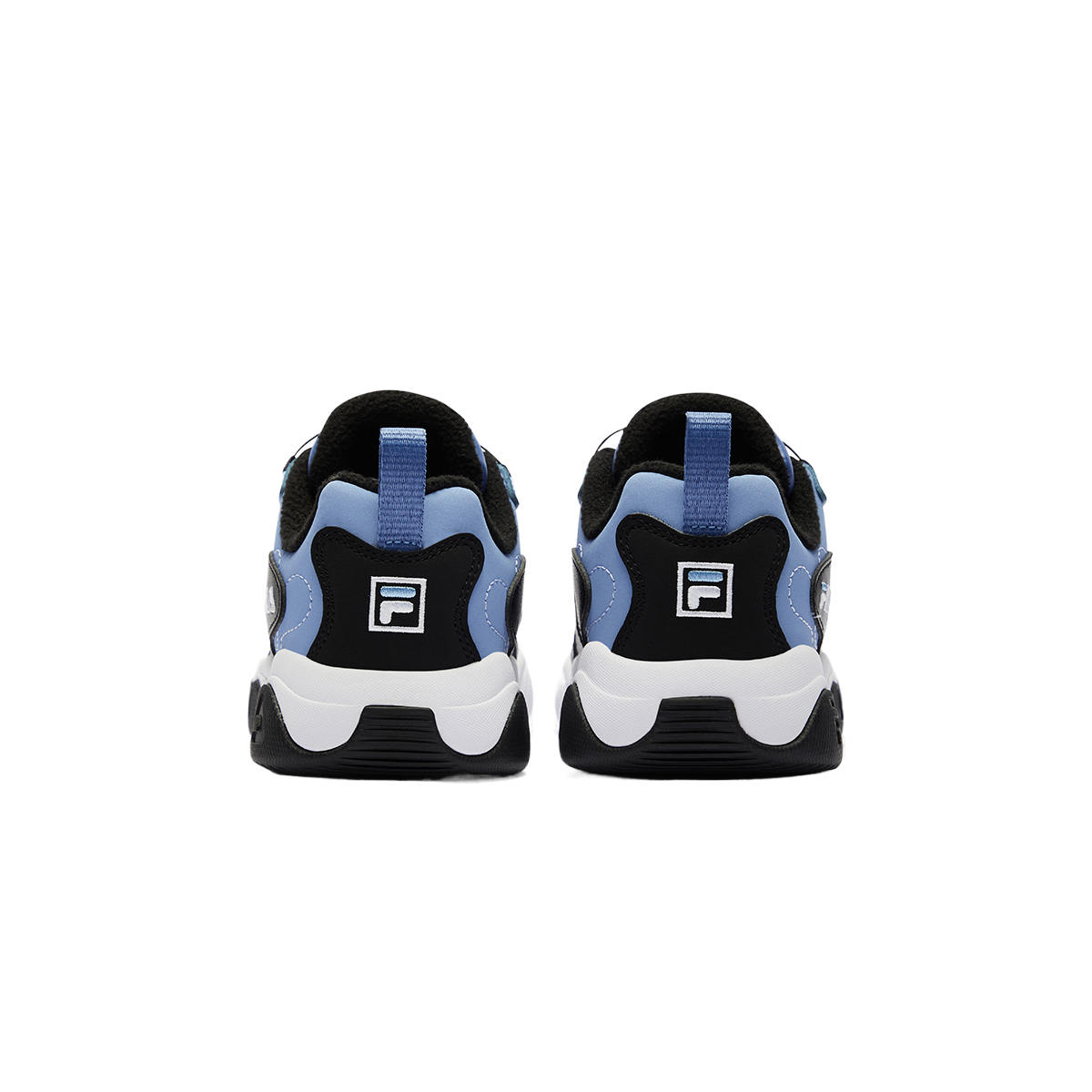 Низкие детские баскетбольные кроссовки dark blue для детей 3-7 лет FILA KIDS, темно-синий — фото 4