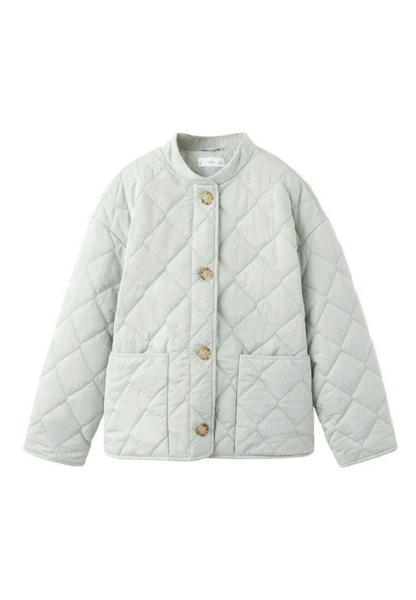 Детская зимняя куртка Mango Kids, Light Green — фото 4