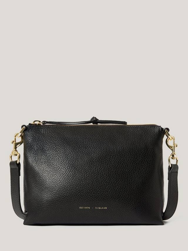 

Кожаная сумка-кроссбоди Ava Jigsaw, Black