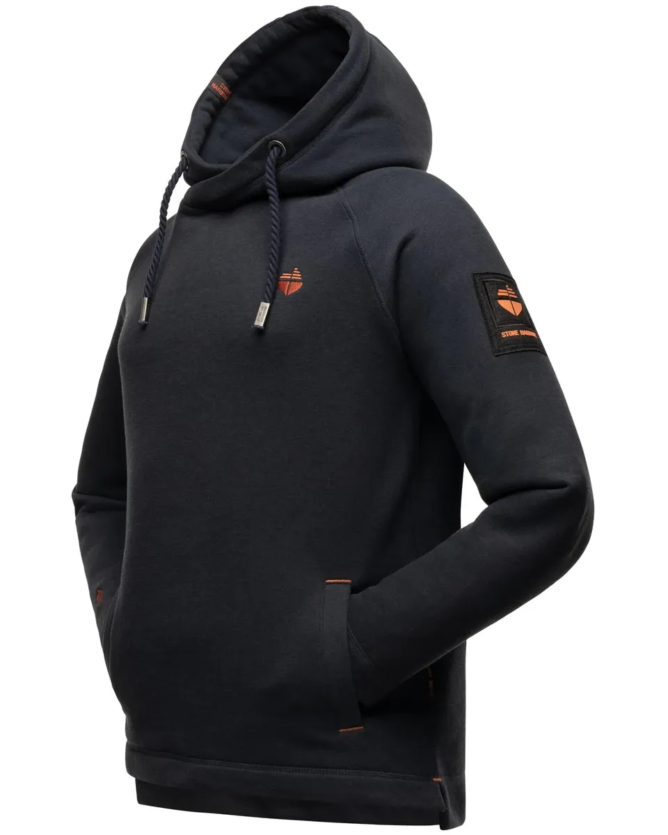 

Stone Harbour Hoodie "Caspian Sailor", спортивная толстовка с большими шнурами, цвет морской волны