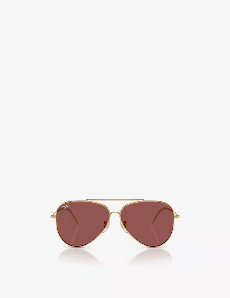 

RBR010 солнцезащитные очки-авиаторы Ray-Ban, золотой