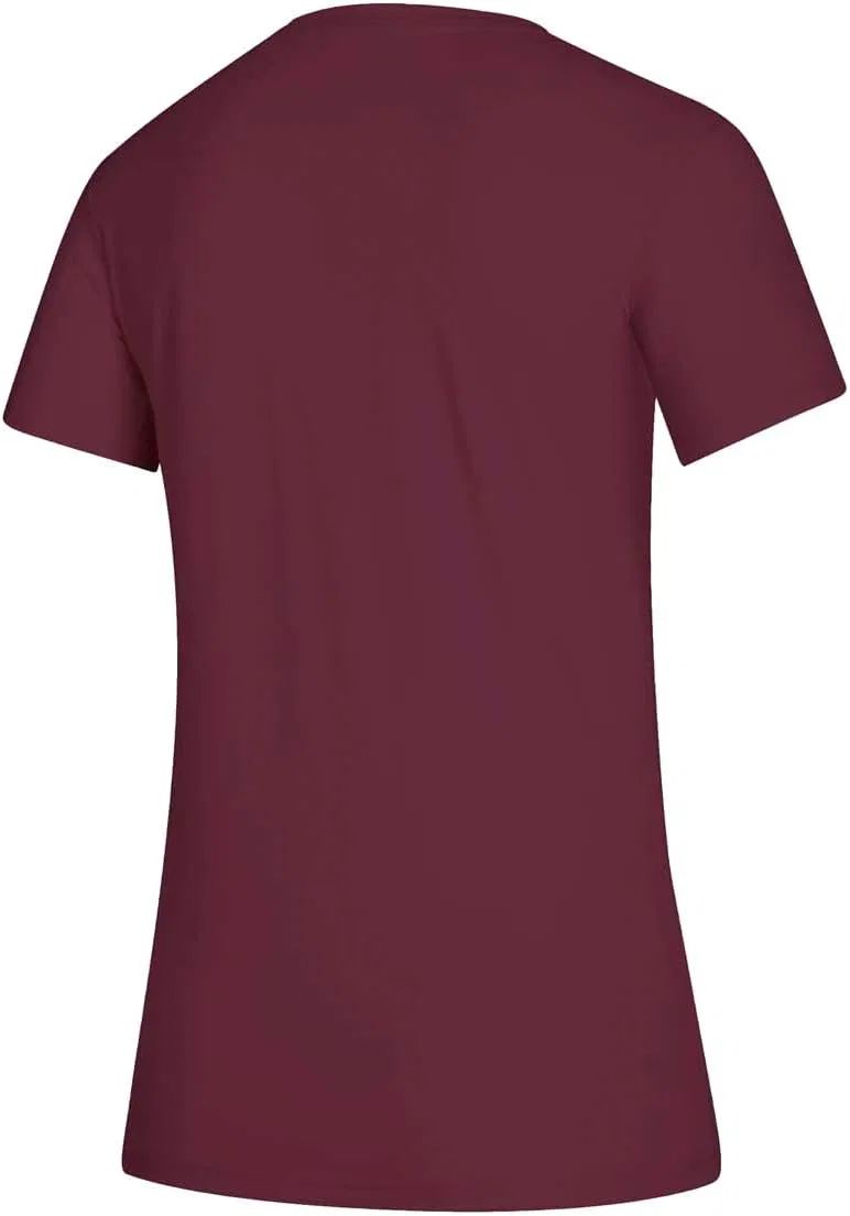 Футболка Active с коротким рукавом adidas, Maroon — фото 2