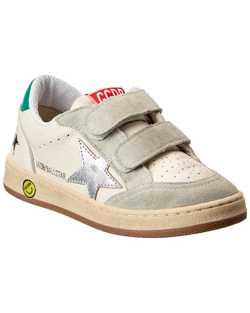 

Кроссовки Golden Goose Ball Star из кожи и замши