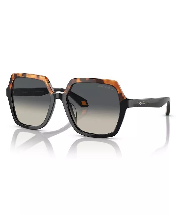 

Женские солнцезащитные очки с градиентом AR8193U Giorgio Armani, синий