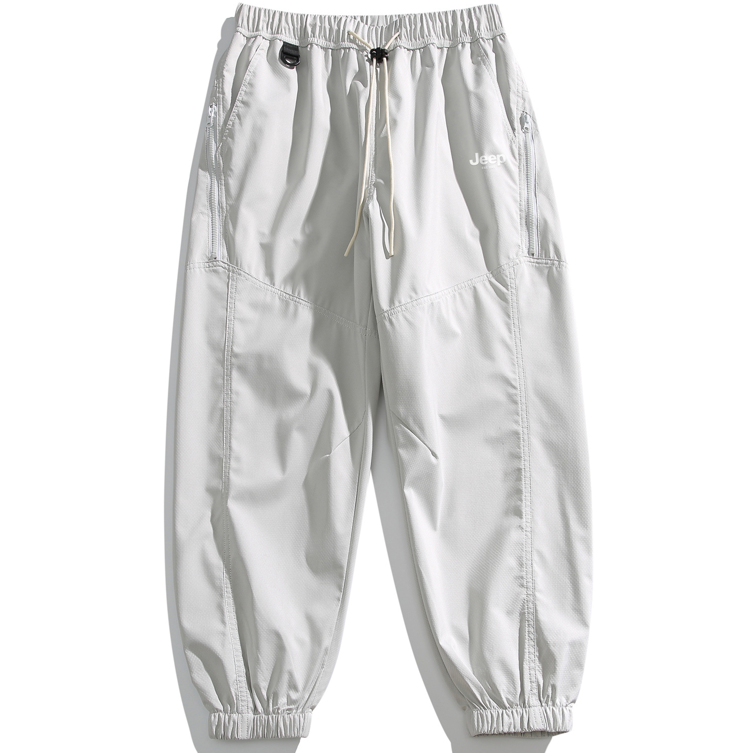 

Брюки-карго, унисекс, средней высоты Jeep, snow mountains серый (thickened and fleece-lined)