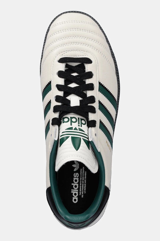Кожаные кроссовки Samba Adidas Originals, бежевый — фото 4