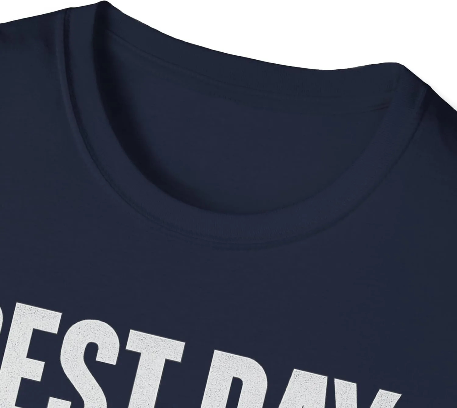 Футболка для фитнеса с мотивационной надписью "Rest Day is for The Weak", спортивная одежда, тренировочная майка, повседневный спортивный топ GENERIC, темно-синий — фото 3