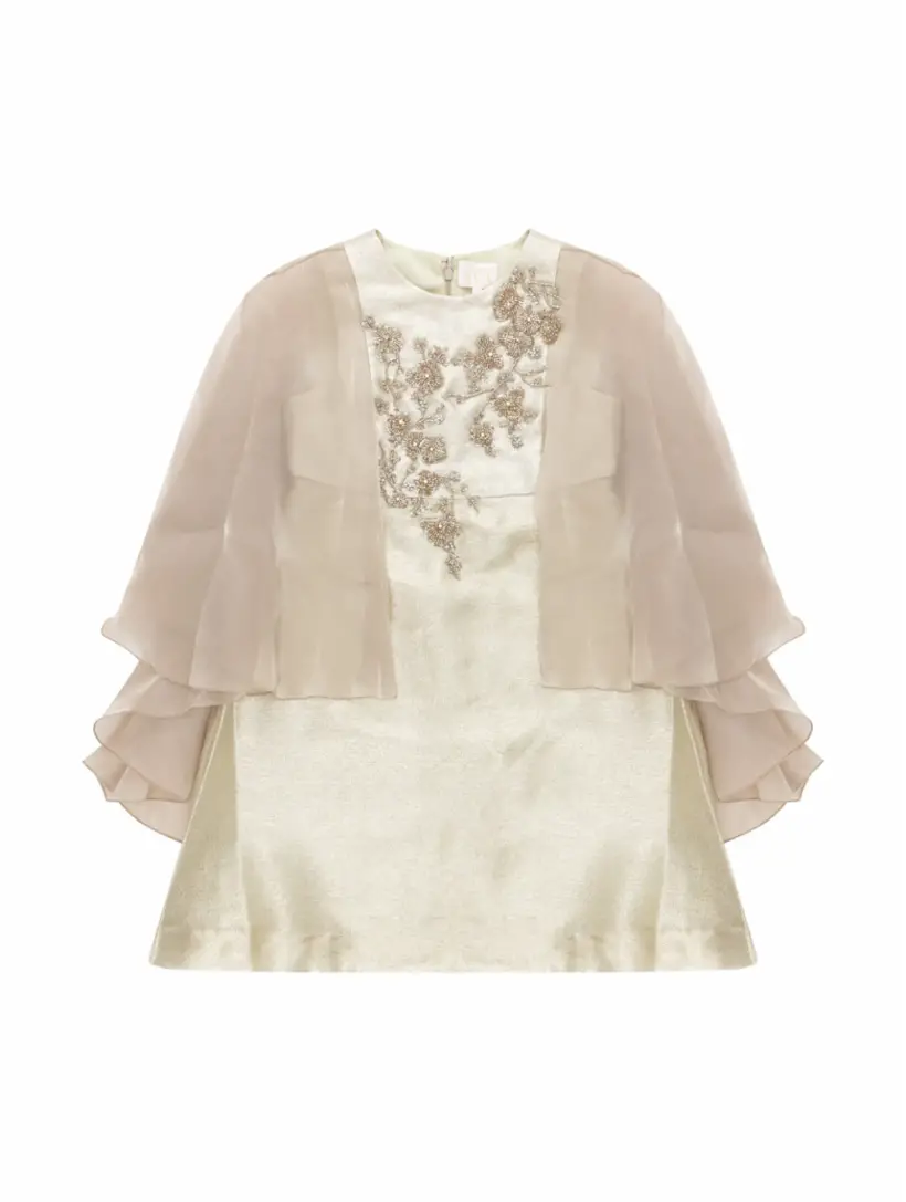 

Платье-накидка с люрексом Phoebe Maison Ava, золотистый