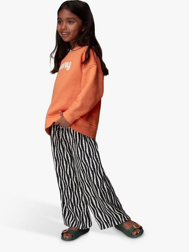 

Детские брюки Optical Rope Tinka Whistles, Black/White