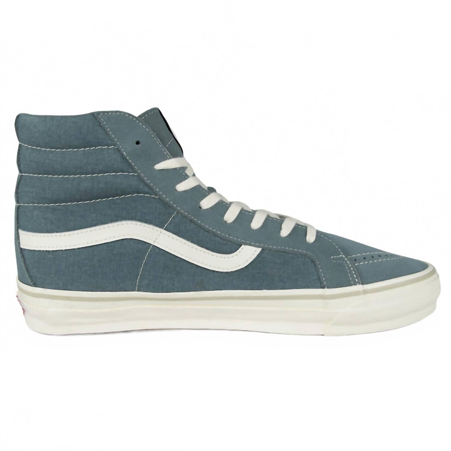 

Мужские кроссовки Mte Sk8-Hi Reissue 38 в цвете Salt Wash Stormy Weather Vans, Salt Wash Stormy Weather