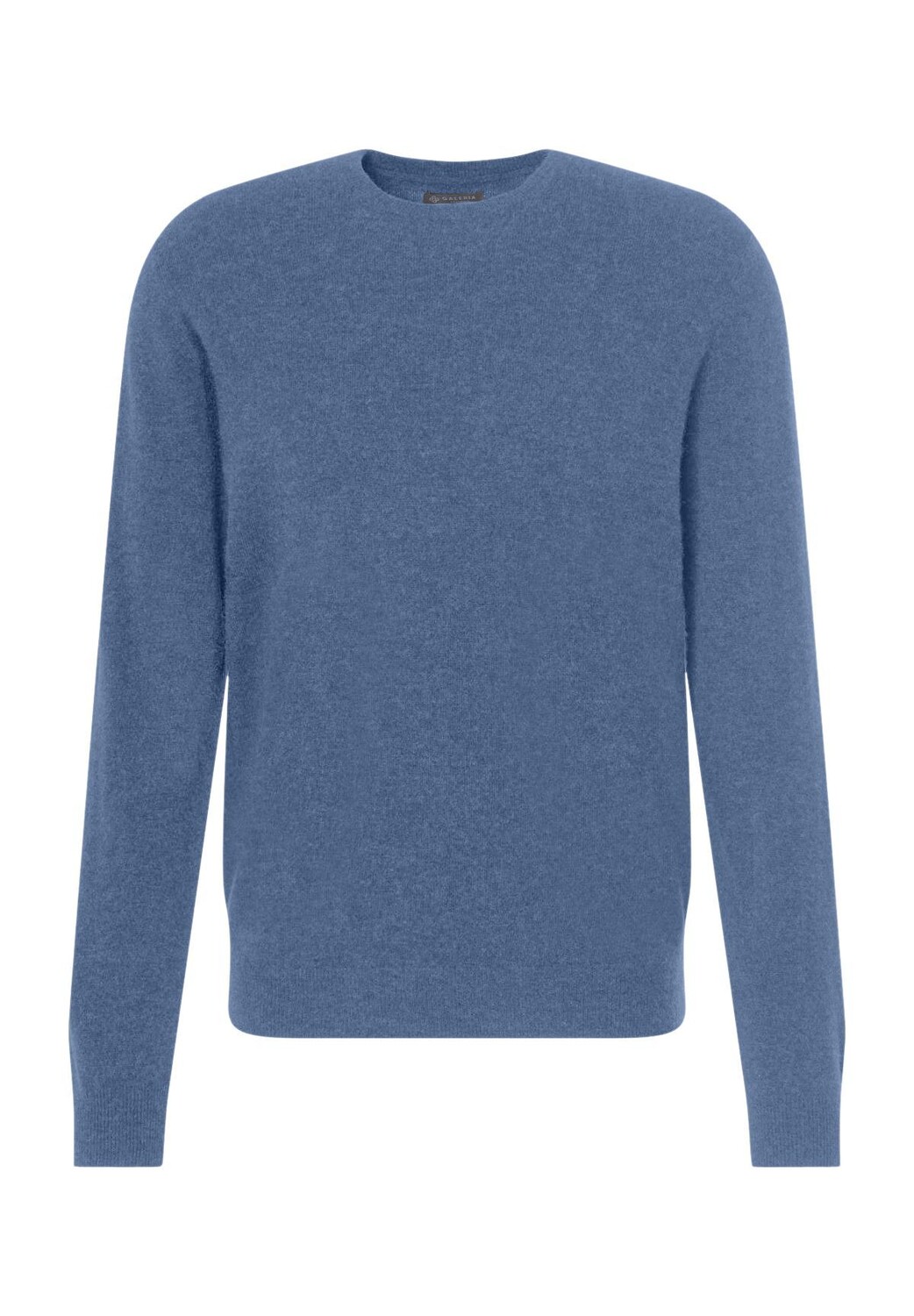 

Кашемировый свитер с круглым вырезом, мужской Galeria, цвет Jeans Blue