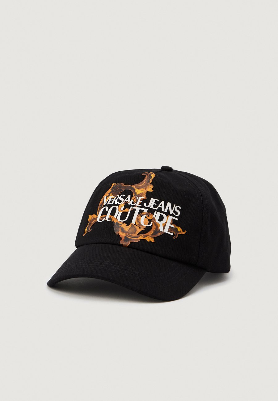 

Бейсболка Versace Jeans Couture BASEBALL CAP WITH PINCES UNISEX, Black/Gold-Coloured/Black