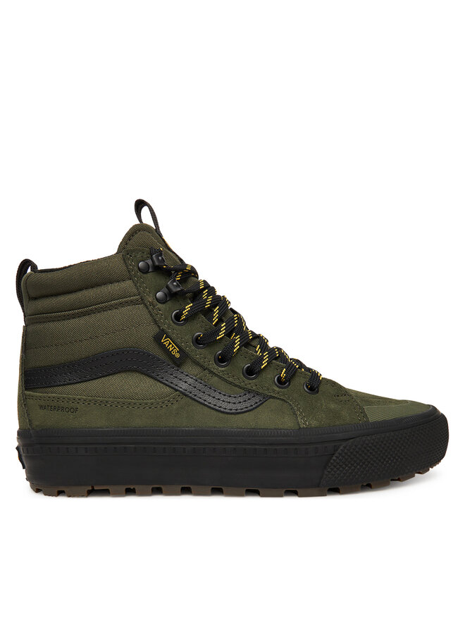 Тканевые кеды MTE Sk8-Hi Waterproof Insulated VN000DAQ2031 Vans, зеленый
