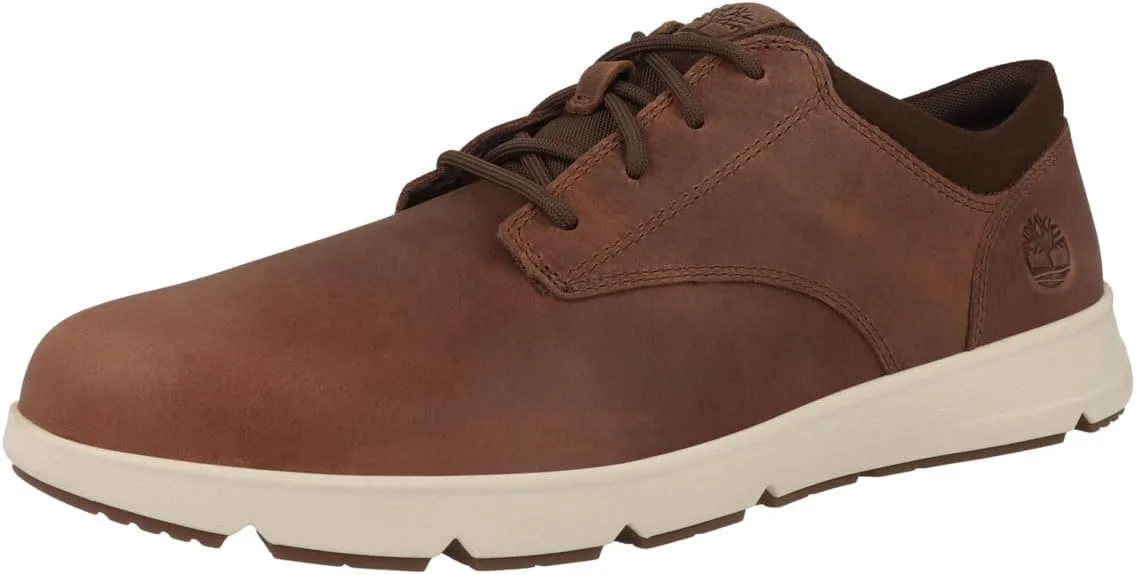 Мужские низкие кроссовки Timberland Parker Street на шнуровке, коричневый — фото 4