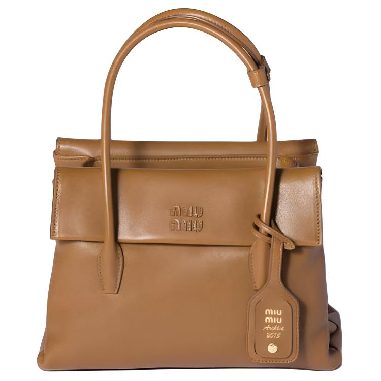 

Женская сумка Regular из овчины цвет wood MIU MIU
