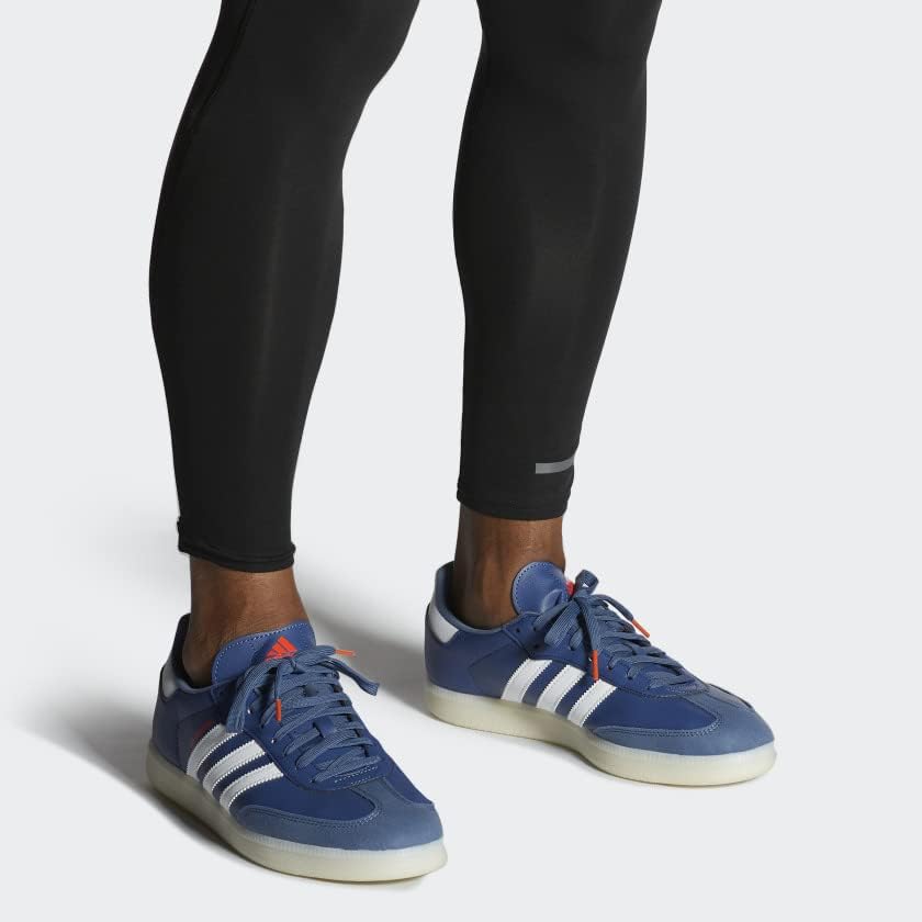Кроссовки Adidas для взрослых унисекс The Velosamba, белый/голубой — фото 2