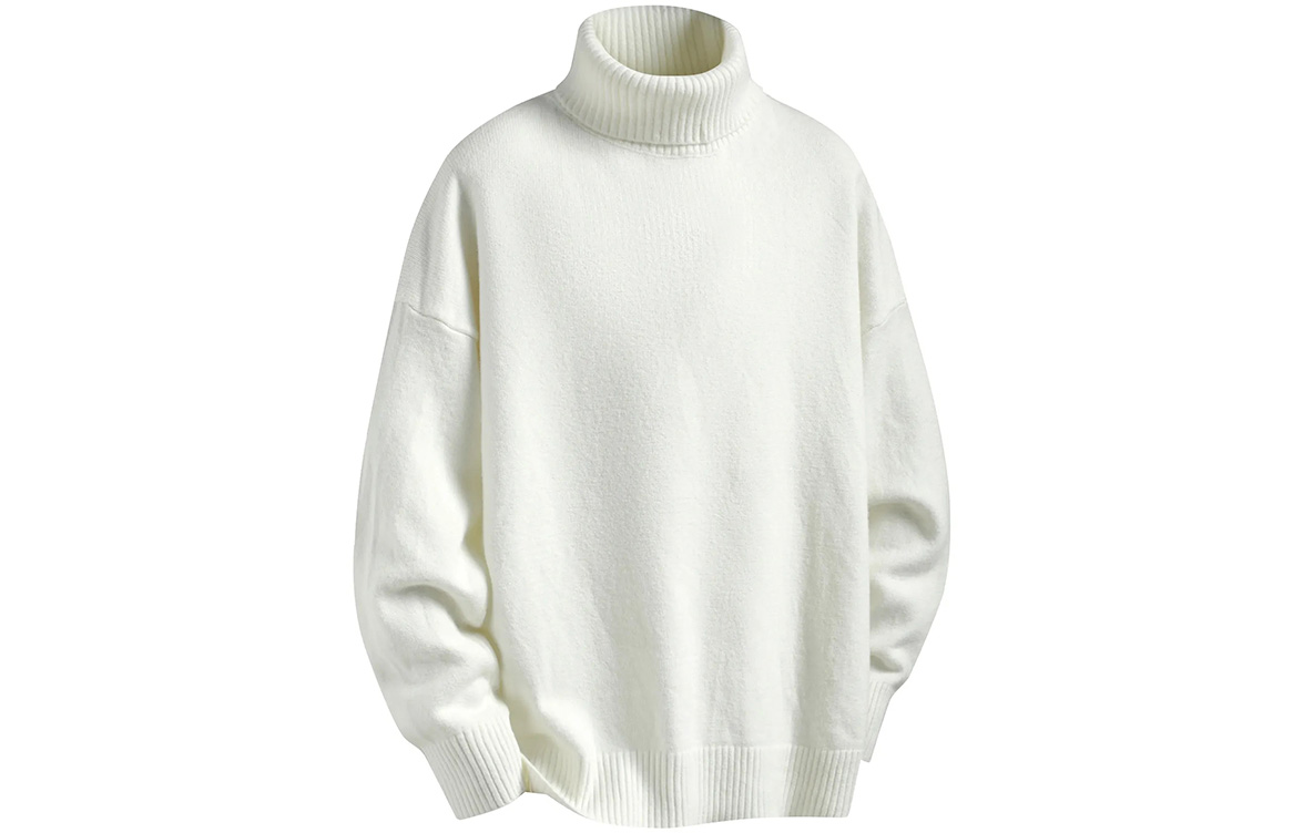 

Свитер Unisex Turtleneck утепленный с флисовой подкладкой ZIAREL, экрю[fleece-lined]